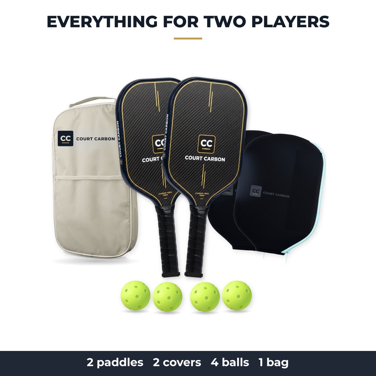 Court Carbon Duo, in the box