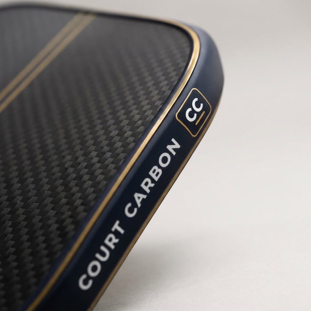 Court Carbon Paddle, edge
